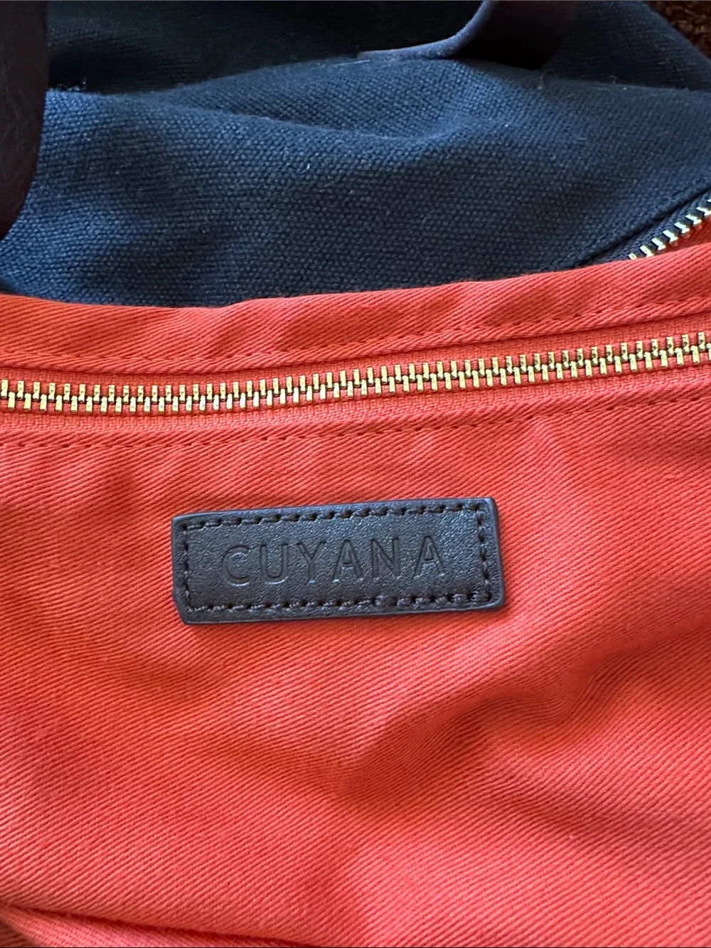 Cuyana Black Weekender Tote